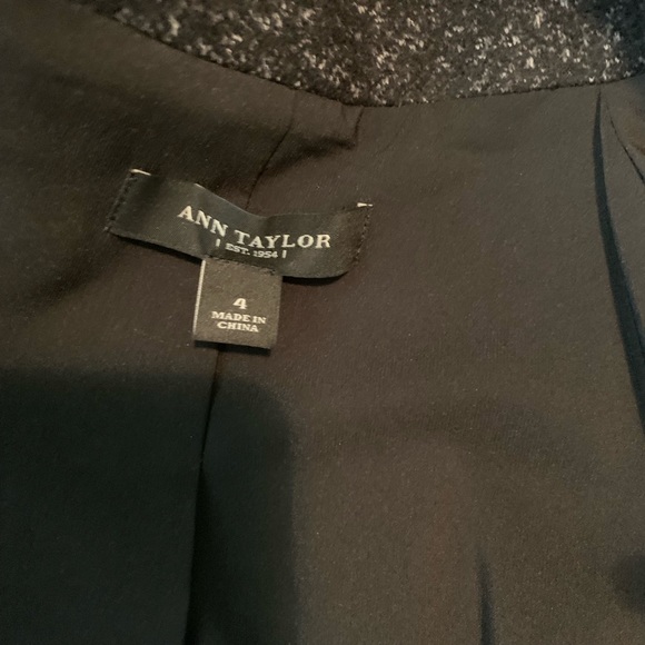 Ann Taylor Jacket Gray Size 4 - Picture 5 of 7